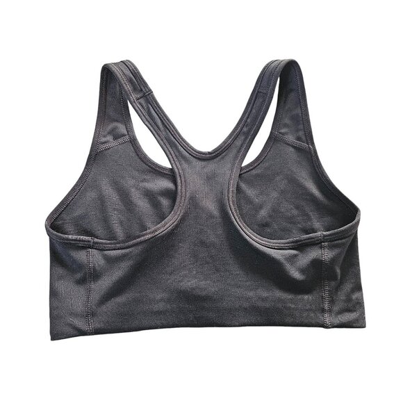 Nike Swoosh Bra Womens Small Black Medium Support Dri-FIT Tech Training - Picture 2 of 5